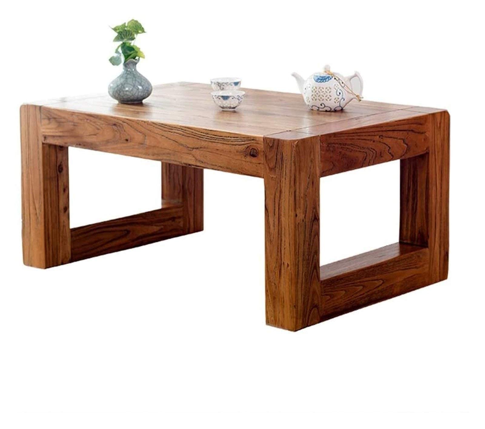 Table basse en bois massif